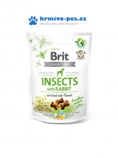 Brit Care Crunchy Cracker. Insects with Rabbit enriched with Fennel 200g