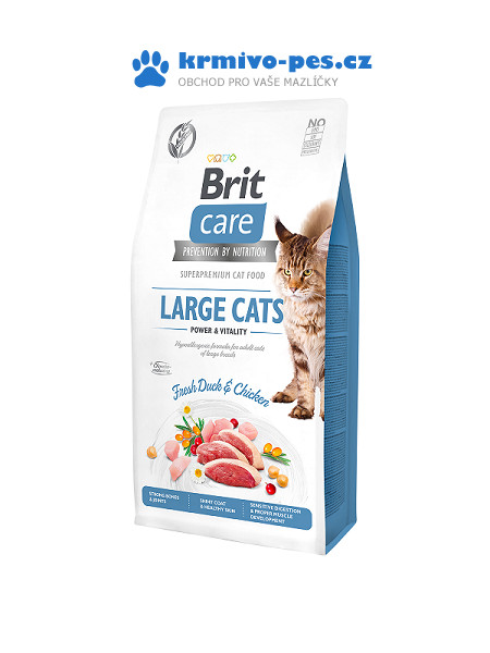 Brit Care Cat GF Large cats Power&Vitality 0,4 kg