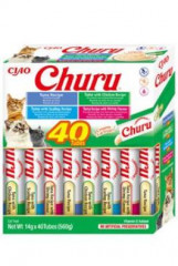 Churu Cat BOX Tuna Seafood Variety 40x14g