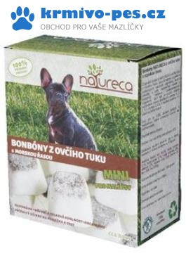 Natureca bonbony z ovčího tuku s mořskou řasou Mini 250 g