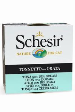 Schesir Cat konz. Adult tuňák/pražma 85g