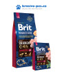 Brit Premium Dog by Nature Senior L+XL 15kg + Doprava zdarma