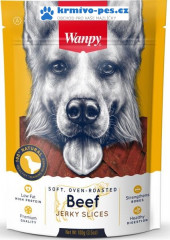 Wanpy Dog Soft Beef Jerky Slices 100g