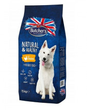 Butcher's Dog Natural&Healthy Dry s kuřecím masem 15kg