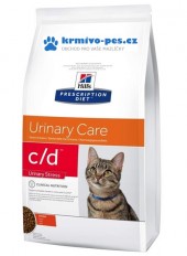 Hill's Prescription Diet Feline C/D Dry Urinary Stress 8 kg