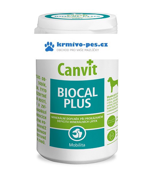 Canvit Biocal Plus pro psy ochucený 1000g