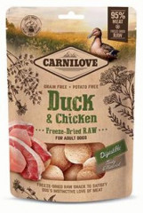 Carnilove Raw Freeze-Dried Snacks Duck&Chicken 60g