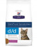 Hill's Prescription Diet Feline D/D Dry Duck+ Green Peas 1,5 kg
