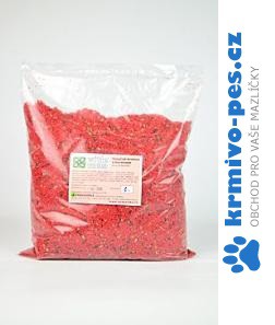 EGGFOOD red, vaječné s barvivem 1kg WITTE MOLEN