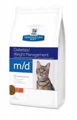 Hill's Prescription Diet Feline M/D Dry 1,5 kg