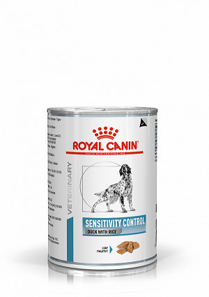 Royal Canin VD Dog konzerva Sensitivity Duck 410g