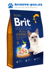 Brit Premium Cat by Nature Indoor Chicken 8kg