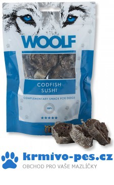 WOOLF pochoutka codfish sushi 100g