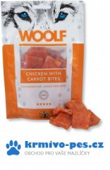 WOOLF pochoutka chicken with carrot bites 100g