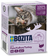 Bozita cat kousky v želé s krůtím masem Tetrapak 370g