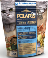Polaris FM GF kočka Senior losos,kachna 400g