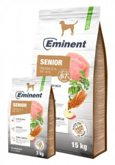 Eminent Dog Senior Light 15kg + 2kg zdarma