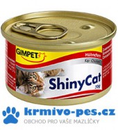 Gimpet kočka konz. ShinyCat kuře 2x70g