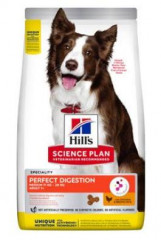 Hill's Science Plan Canine Perfect Digestion Medium Dry 14kg + DOPRAVA ZDARMA