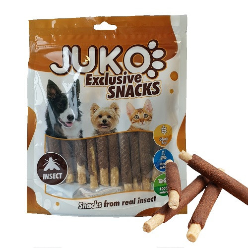 Juko Snacks Hmyzí protein na žvýkací tyčince 250g