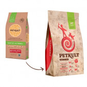 PETKULT dog MEDIUM ADULT lamb/rice 12kg + pravá šunková kost