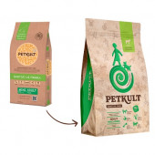 PETKULT dog MINI ADULT lamb/rice 12kg + masové spirálky 4ks