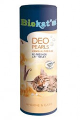 Biokat's osvěžovač WC DEO Pearls baby powder vanilka 700g