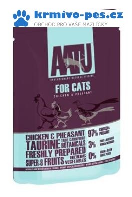 AATU Cat Chicken n Pheasant kaps. 85g