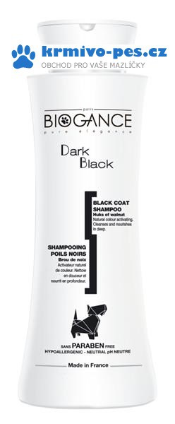 Biogance šampon Dark black -pro černou/tmavou srst 250 ml