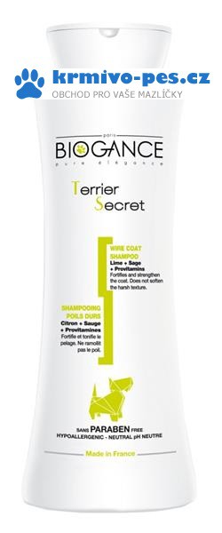 Biogance šampon Terrier secret - pro hrubou srst 250 ml