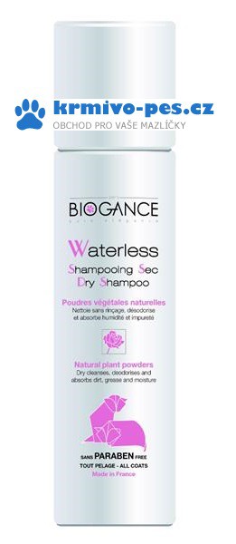 Biogance Waterless cat - suchý šampon pro kočky 150 ml