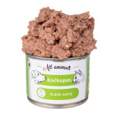 All Animals konzerva kočkopes Králík mletý 200g