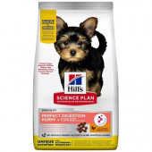 Hill's Science Plan Canine Puppy  Small & Mini Perfect Digestion Chicken 1,5kg