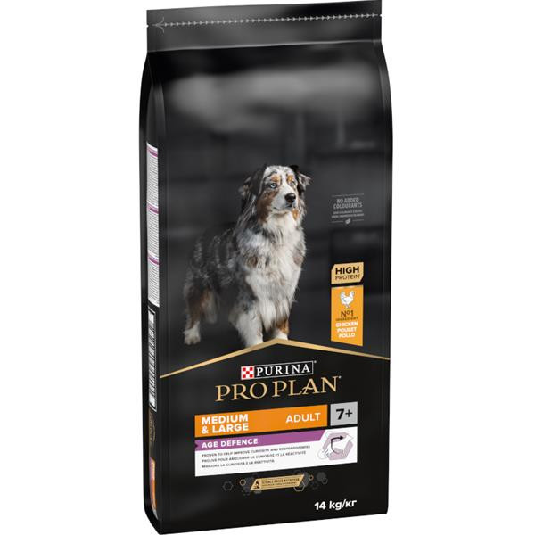 PRO PLAN Dog Adult Medium&Large 7+ 14 kg