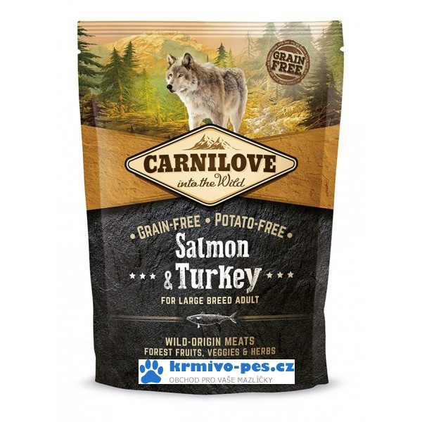 Carnilove Dog Salmon&Turkey for Large Breed Adult 1,5kg