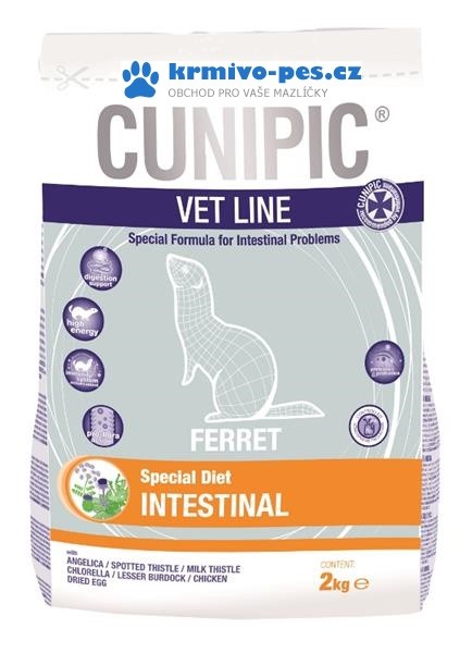 Cunipic VetLine Ferret Intestinal 2 kg