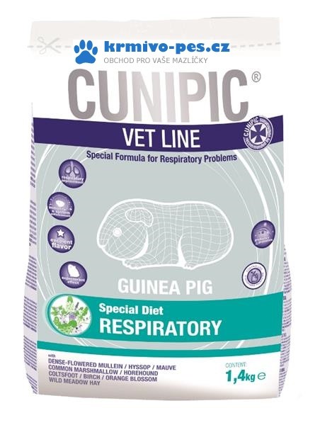 Cunipic VetLine Guinea Pig Respiratory 1,4 kg