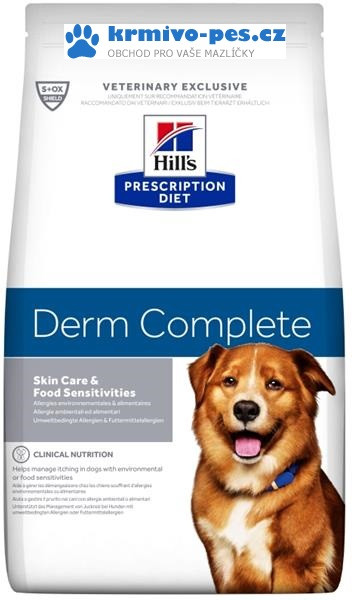 Hill's Prescription Diet Canine Derm Complete 12 kg