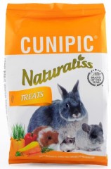 Cunipic Naturaliss snack Treats pro drobné savce 60g
