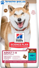 Hill's Science Plan Canine Adult Medium No Grain Tuna 12 kg + DOPRAVA ZDARMA