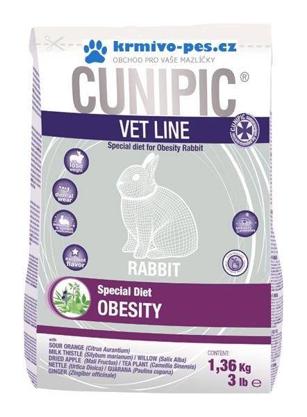 Cunipic VetLine Rabbit Obesity 1,36 kg