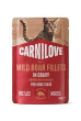 Carnilove Cat Pouch Gravy Wild Boar+Chamomile 85g
