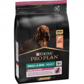 Pro Plan Dog Adult Small&Mini Sensitive Skin losos 3 kg