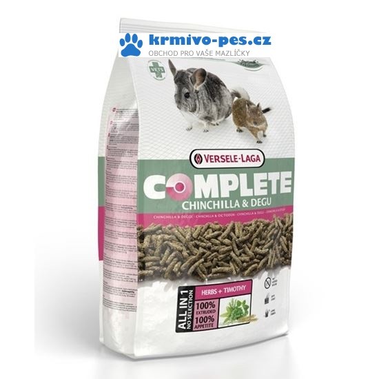 VL Krmivo pro činčily a osmáky Chinchilla&Degu Complete 500g